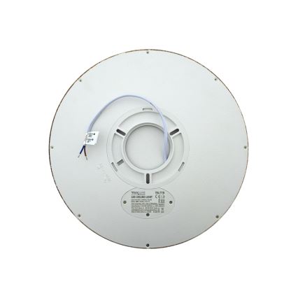 LED taklampa LED/24W/230V 3000/4000/6500K Ø 30 cm brun