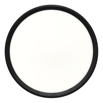 LED taklampa LED/24W/230V 3000/4000/6500K Ø 30 cm svart