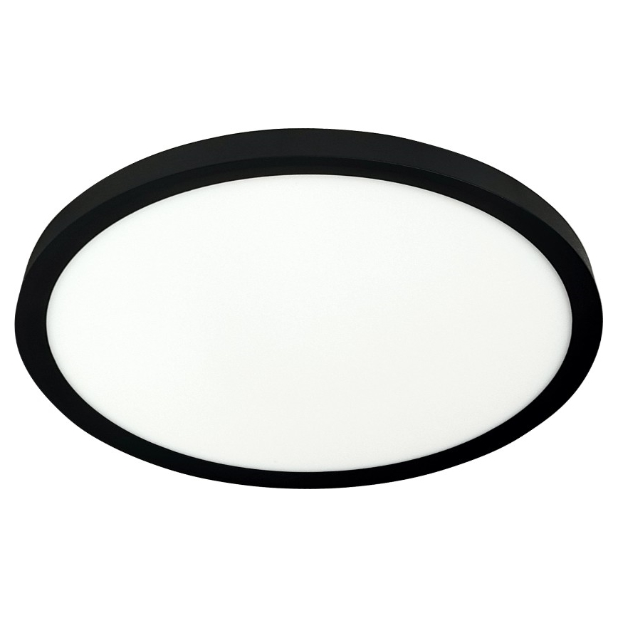 LED taklampa LED/24W/230V 3000/4000/6500K Ø 30 cm svart