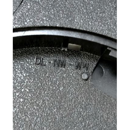 LED taklampa LED/24W/230V 3000/4000/6500K Ø 30 cm svart