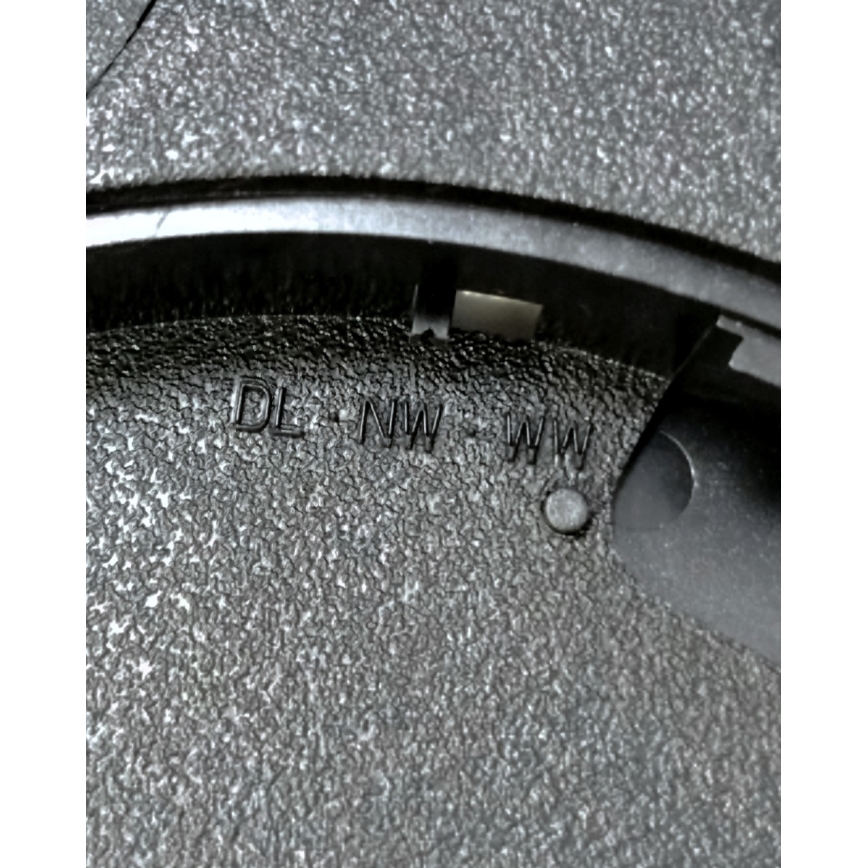 LED taklampa LED/24W/230V 3000/4000/6500K Ø 30 cm svart