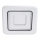 LED taklampa LED/24W/230V 3000-6000K 20x20 cm vit