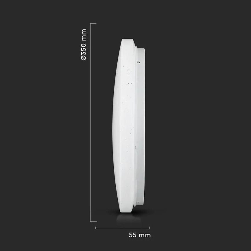 LED Taklampa LED/24W/230V 35cm 3000K/4000K/6400K