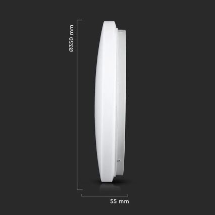 LED taklampa LED/24W/230V 35cm 3000K/4000K/6400K