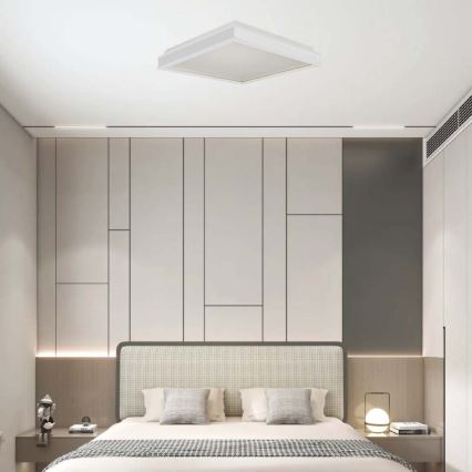 LED taklampa LED/24W/230V 4000K 45x45 cm vit