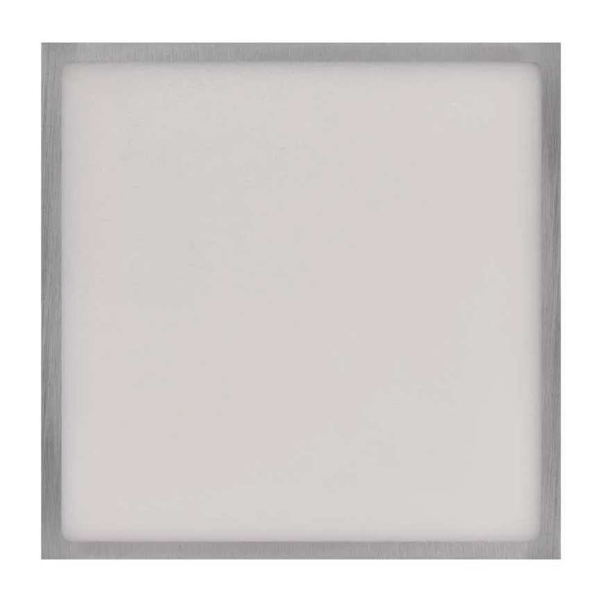 LED taklampa NEXXO LED/28,5W/230V 3000/3500/4000K 30x30 cm matt krom