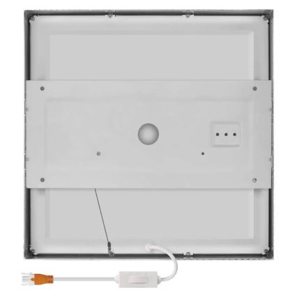 LED taklampa NEXXO LED/28,5W/230V 3000/3500/4000K 30x30 cm matt krom
