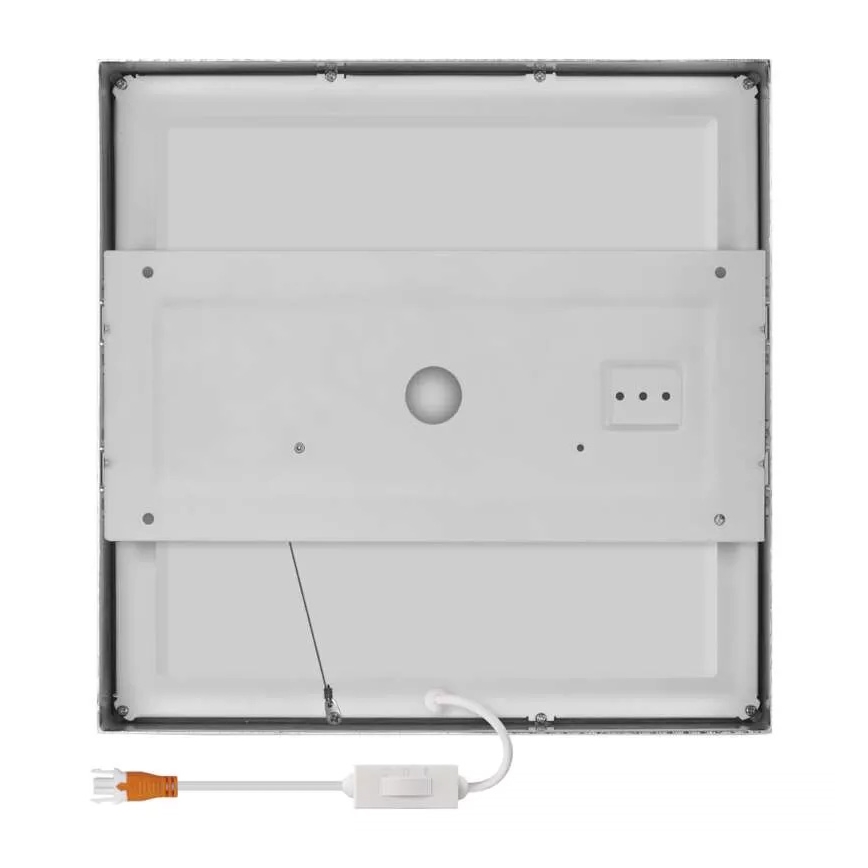 LED taklampa NEXXO LED/28,5W/230V 3000/3500/4000K 30x30 cm matt krom