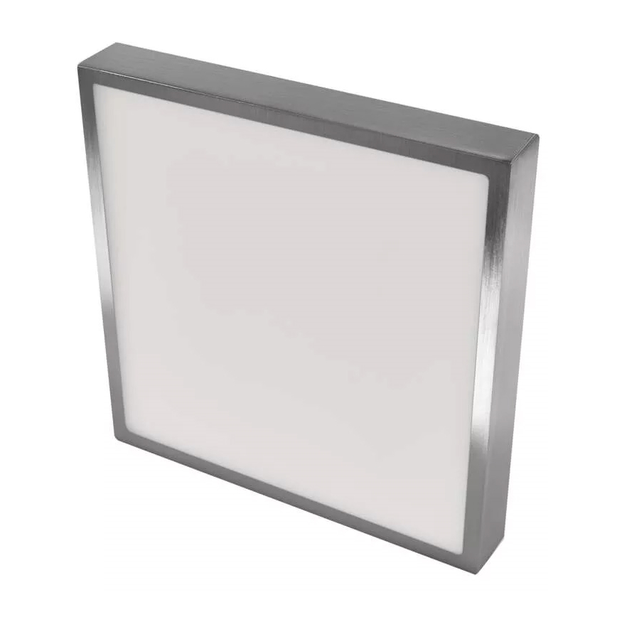 LED taklampa NEXXO LED/28,5W/230V 3000/3500/4000K 30x30 cm matt krom