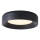 LED taklampa LED/30W/230V 3000K svart diameter 40 cm