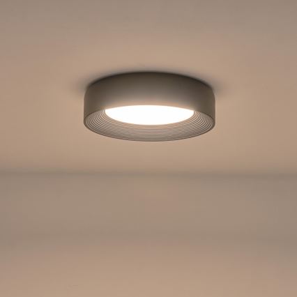 LED taklampa LED/30W/230V 3000K svart diameter 40 cm