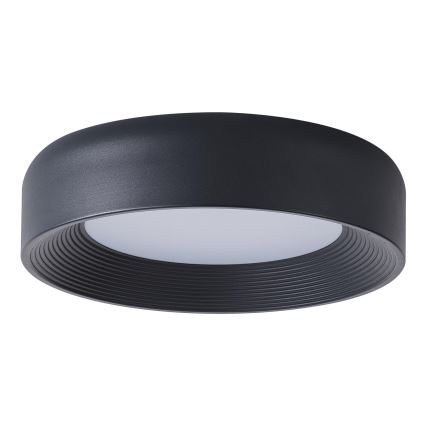 LED taklampa LED/30W/230V 3000K svart diameter 40 cm