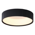 LED taklampa LED/30W/230V 3000K svart diameter 46 cm
