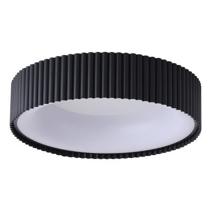 LED taklampa LED/30W/230V 3000K svart diameter 46 cm