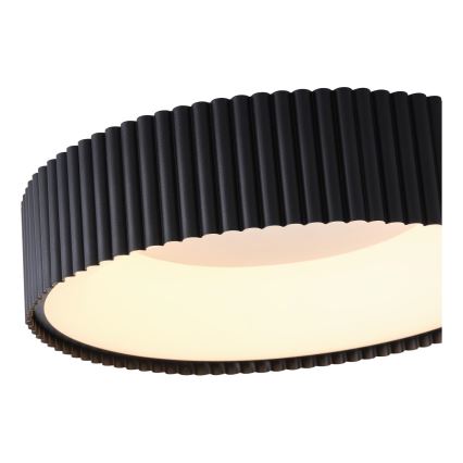LED taklampa LED/30W/230V 3000K svart diameter 46 cm
