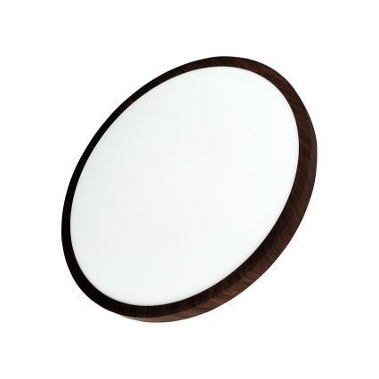 LED taklampa LED/32W/230V 3000/4000/6500K Ø 40 cm brun