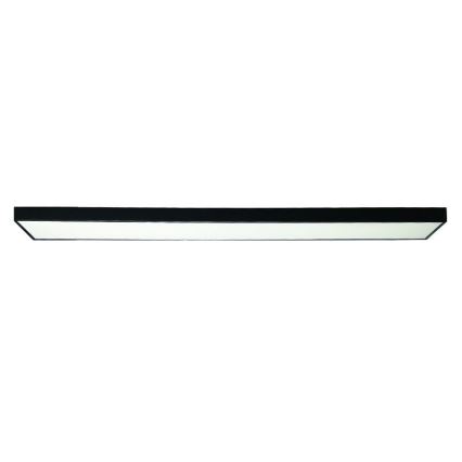 LED taklampa LED/32W/230V 4000K 120x13 cm svart