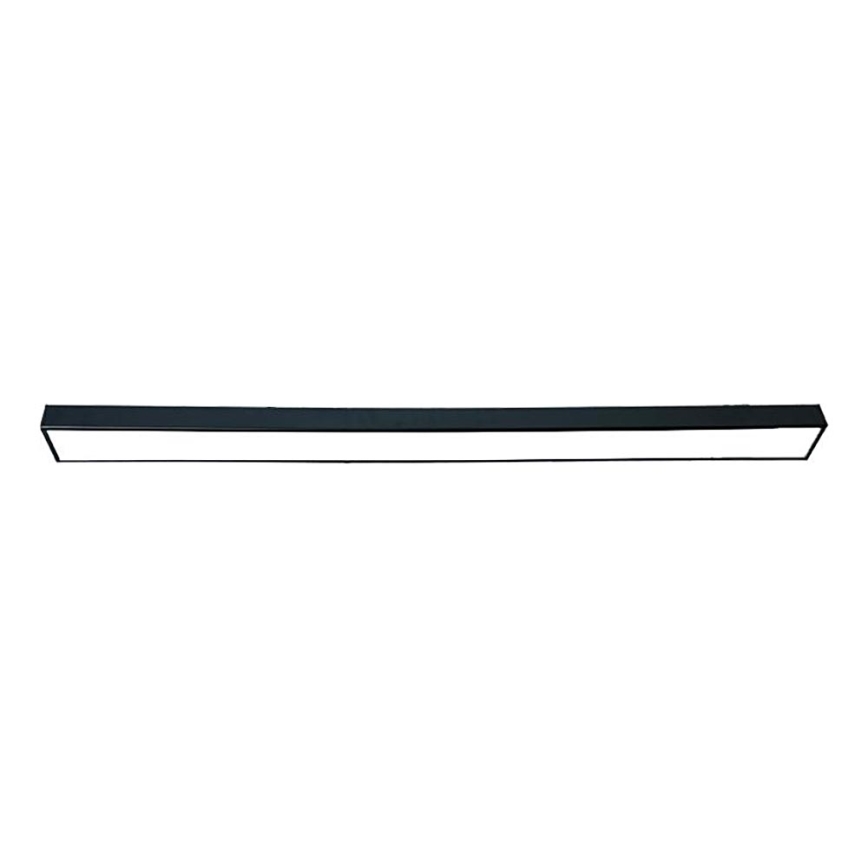 LED taklampa LED/32W/230V 4000K 120x7 cm svart