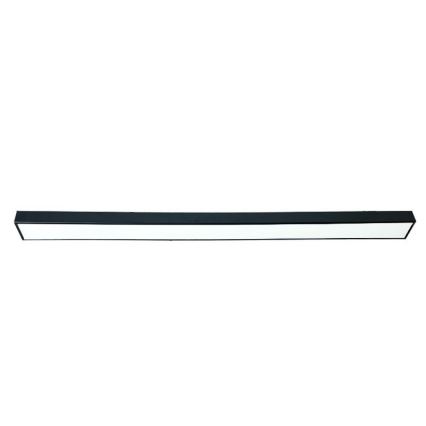 LED taklampa LED/32W/230V 4000K 120x7 cm svart