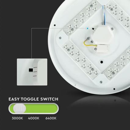 LED Taklampa LED/36W/230V 50 cm 3000K/4000K/6400K