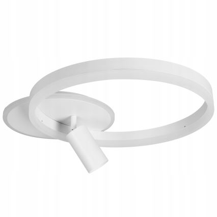 LED taklampa LED/38W/230V + 1xGU10/30W vit