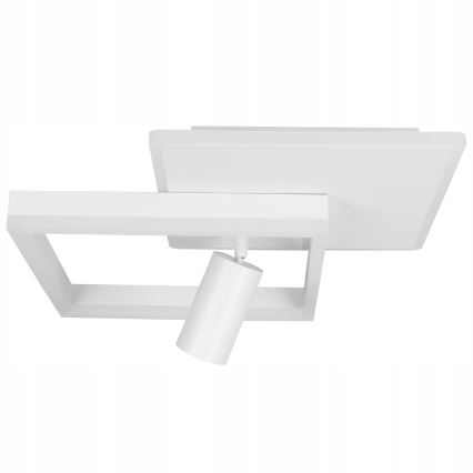 LED taklampa LED/38W/230V + 1xGU10/30W vit