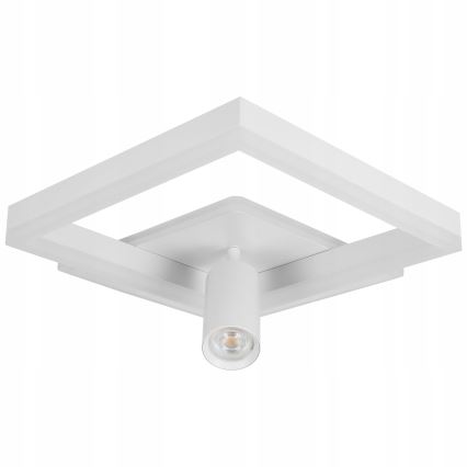 LED taklampa LED/38W/230V + 1xGU10/30W vit