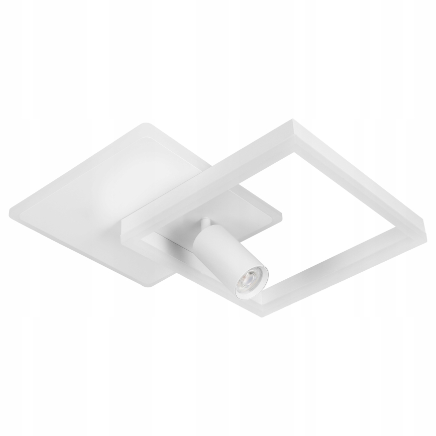 LED taklampa LED/38W/230V + 1xGU10/30W vit