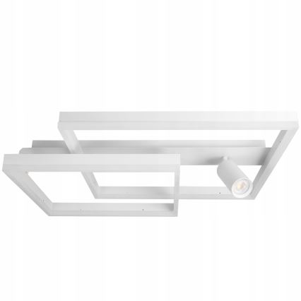 LED taklampa LED/38W/230V + 1xGU10/30W vit