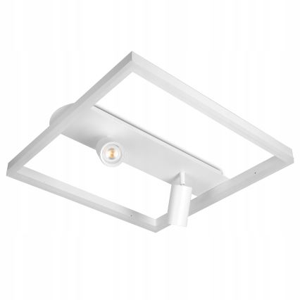LED taklampa LED/38W/230V + 2xGU10/30W vit