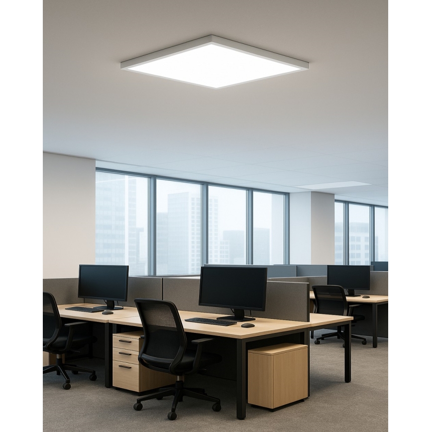 LED taklampa LED/40W/230V 3000/4000/6500K 50x50 cm vit