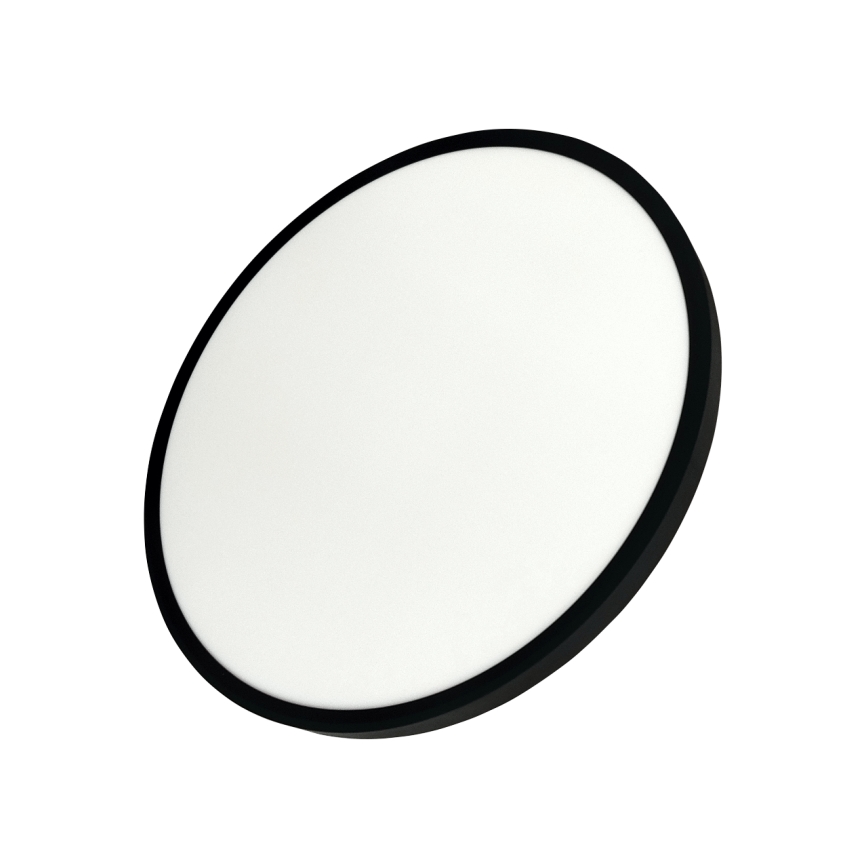 LED taklampa LED/40W/230V 3000/4000/6500K Ø 50 cm svart