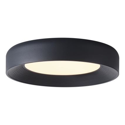 LED taklampa LED/40W/230V 3000K svart diameter 50 cm