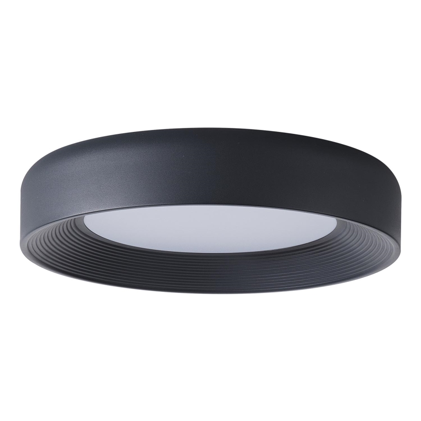LED taklampa LED/40W/230V 3000K svart diameter 50 cm