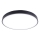 LED taklampa LED/60W/230V 4000K diameter 60 cm svart