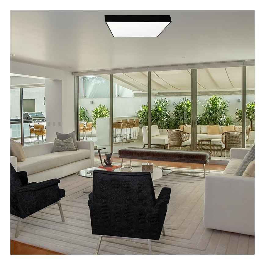 LED taklampa LED/65W/230V 4000K 60x60 cm