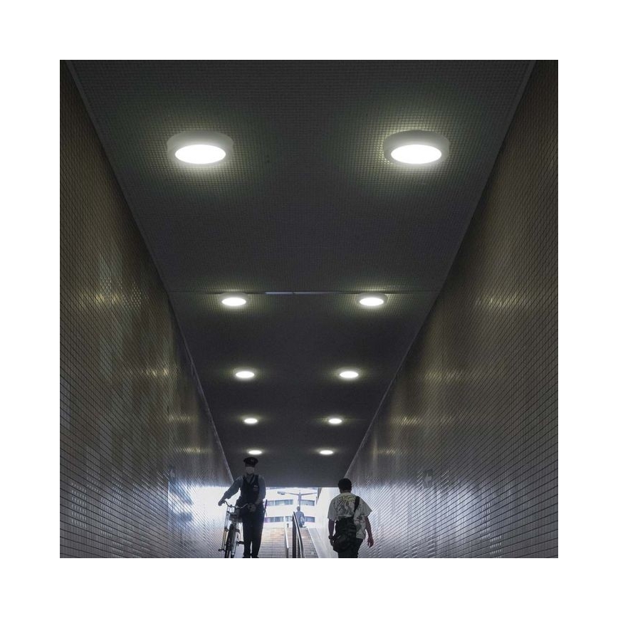 LED taklampa LED/6W/230V 6500K vit