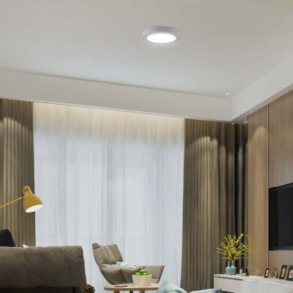LED taklampa LED/6W/230V 6500K vit