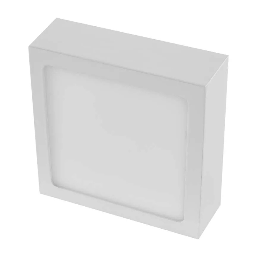 LED Taklampa NEXXO LED/7,6W/230V 3000/3500/4000K 12x12 cm vit