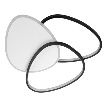 LED taklampa LED/82W/230V 3000-5000K svart/grå