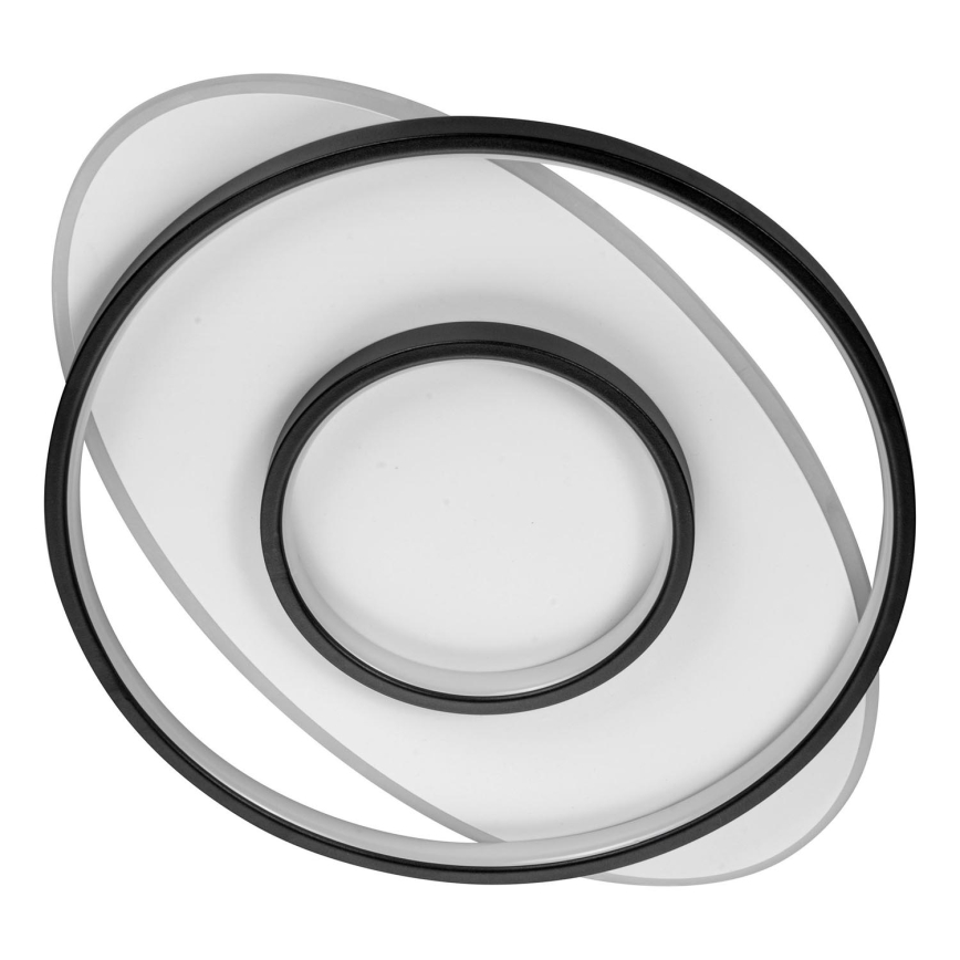 LED taklampa LED/96W/230V 3000-5000K svart/grå