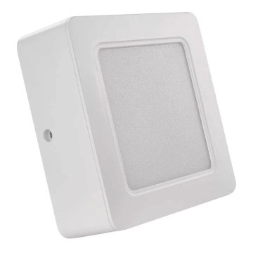 LED taklampa LED/9W/230V 12x12 cm vit
