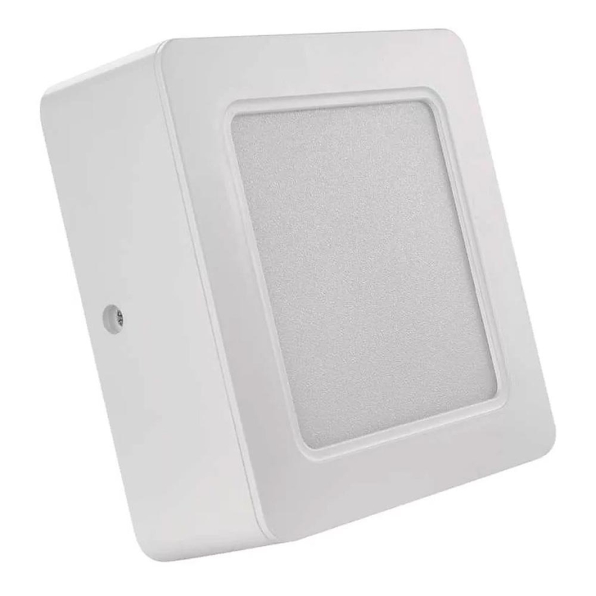 LED taklampa LED/9W/230V 12x12 cm vit