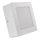 LED taklampa LED/9W/230V 12x12 cm vit