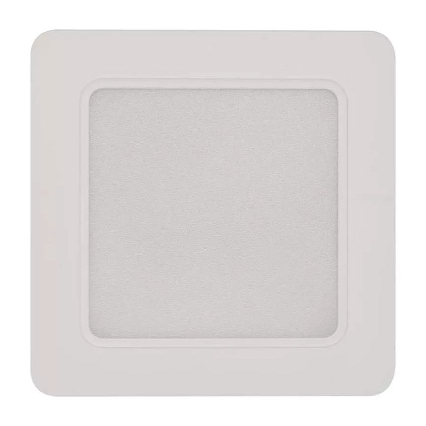 LED taklampa LED/9W/230V 12x12 cm vit