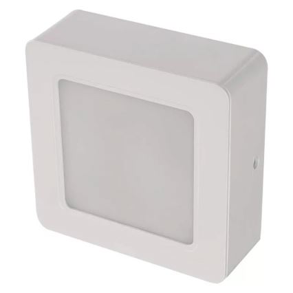 LED taklampa LED/9W/230V 12x12 cm vit