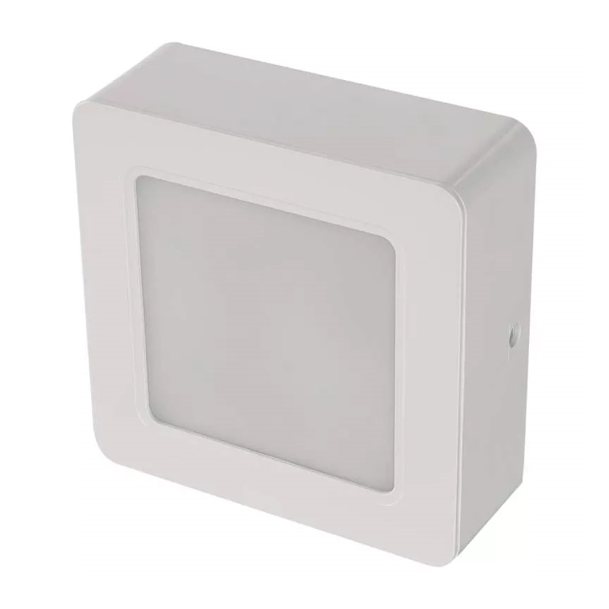 LED taklampa LED/9W/230V 12x12 cm vit