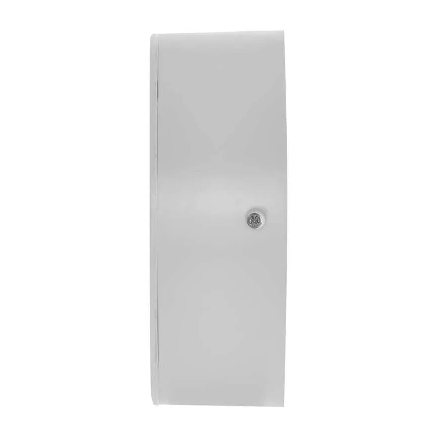 LED taklampa LED/9W/230V diameter 12 cm vit