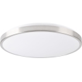 LED-taklampa LIBRA LED/24W/230V Ø 39 cm blank krom