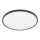 LED taklampa MAQ LED/50W/230V 3000/4000/6500K IP40 svart